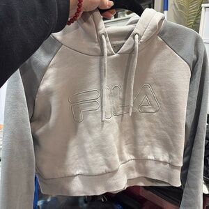 Fila Cropped Sweatshirt